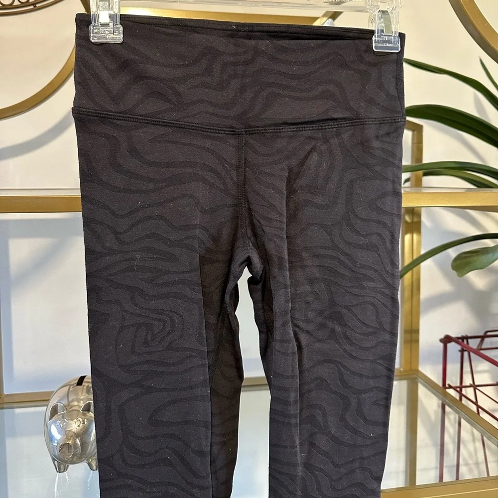 Alo rose print leggings
